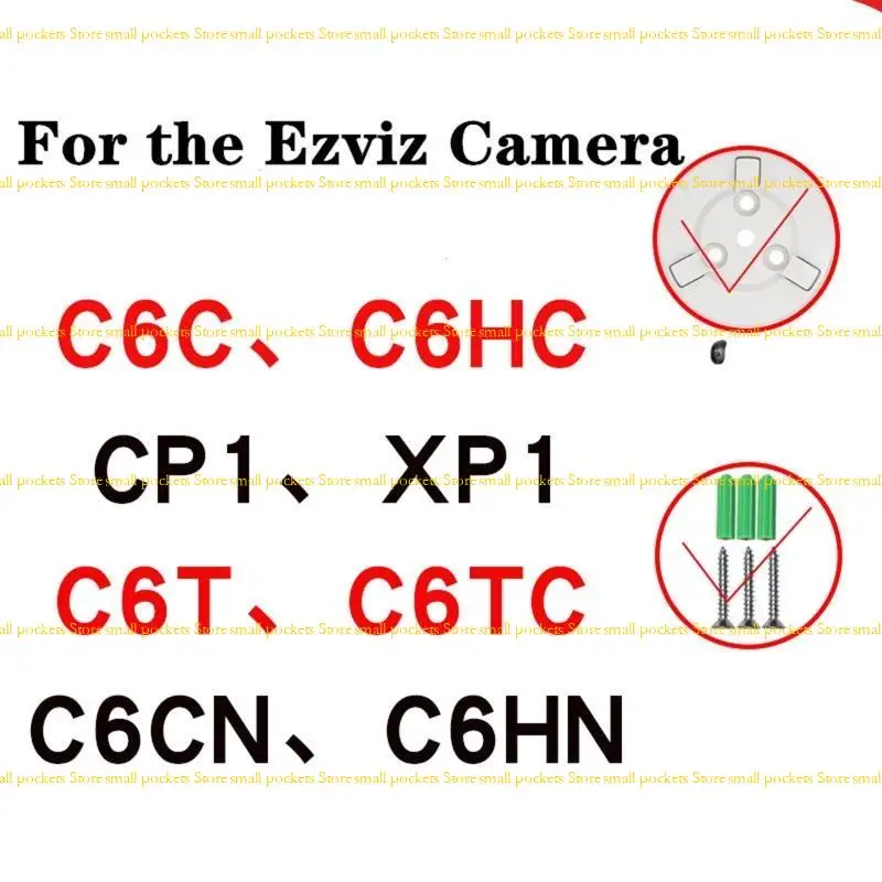 R1WD Security Camera Mount Bracket Universal Camera Wall Mounting Bracket with Screws