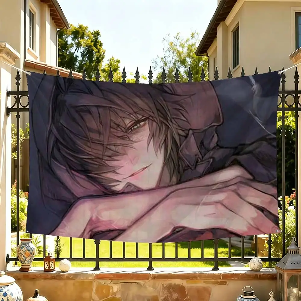Towa Slow Damage  Flags Wall Hanging Tapestry Outdoor Garage Room Decorative flag Background Blanket