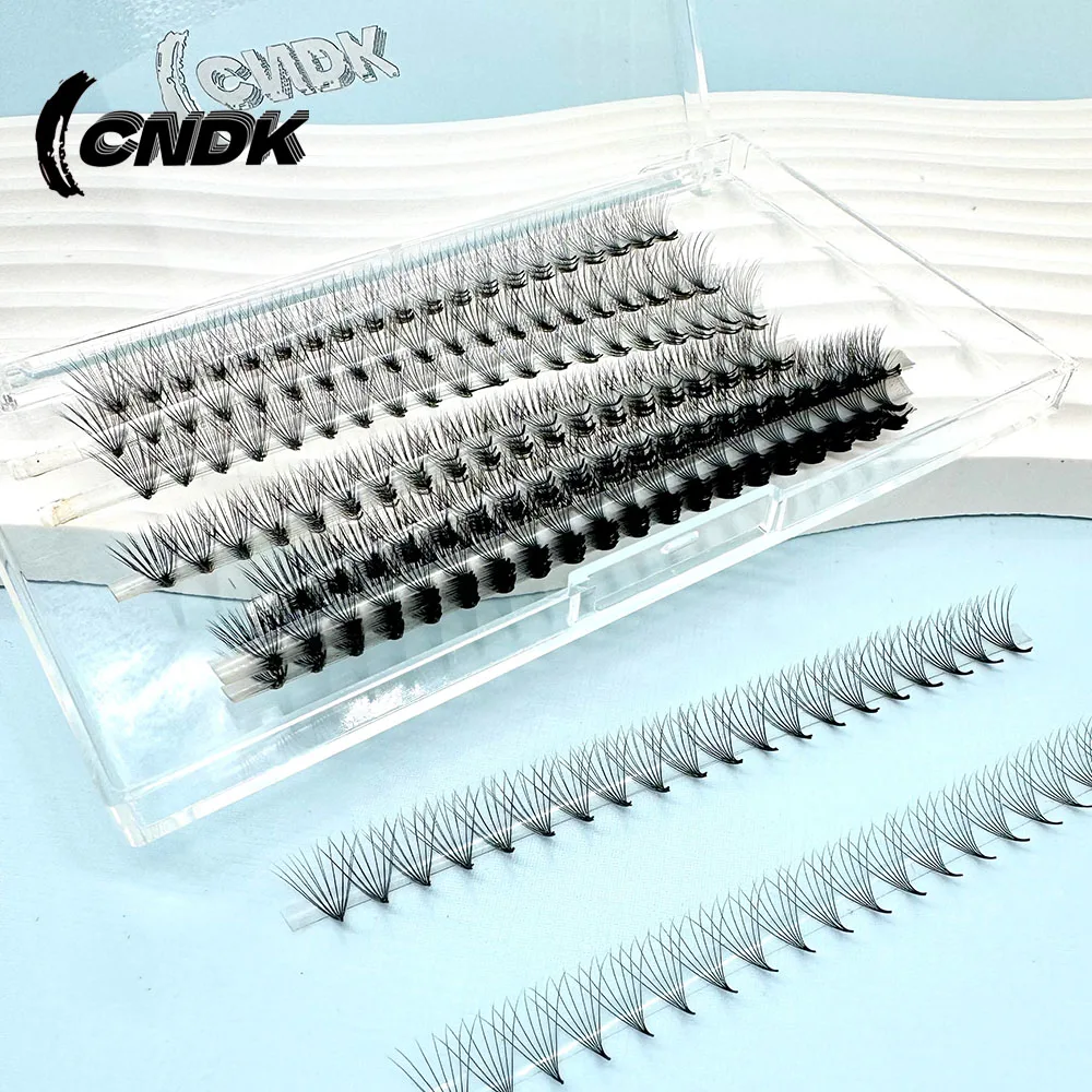 Thin Pointy Base Premade Lash Fans 1000 fans Medium Stem Sharp Russian Volume Lash 4D 0.05 0.07 Handmade Rapid Mega Storage Lash