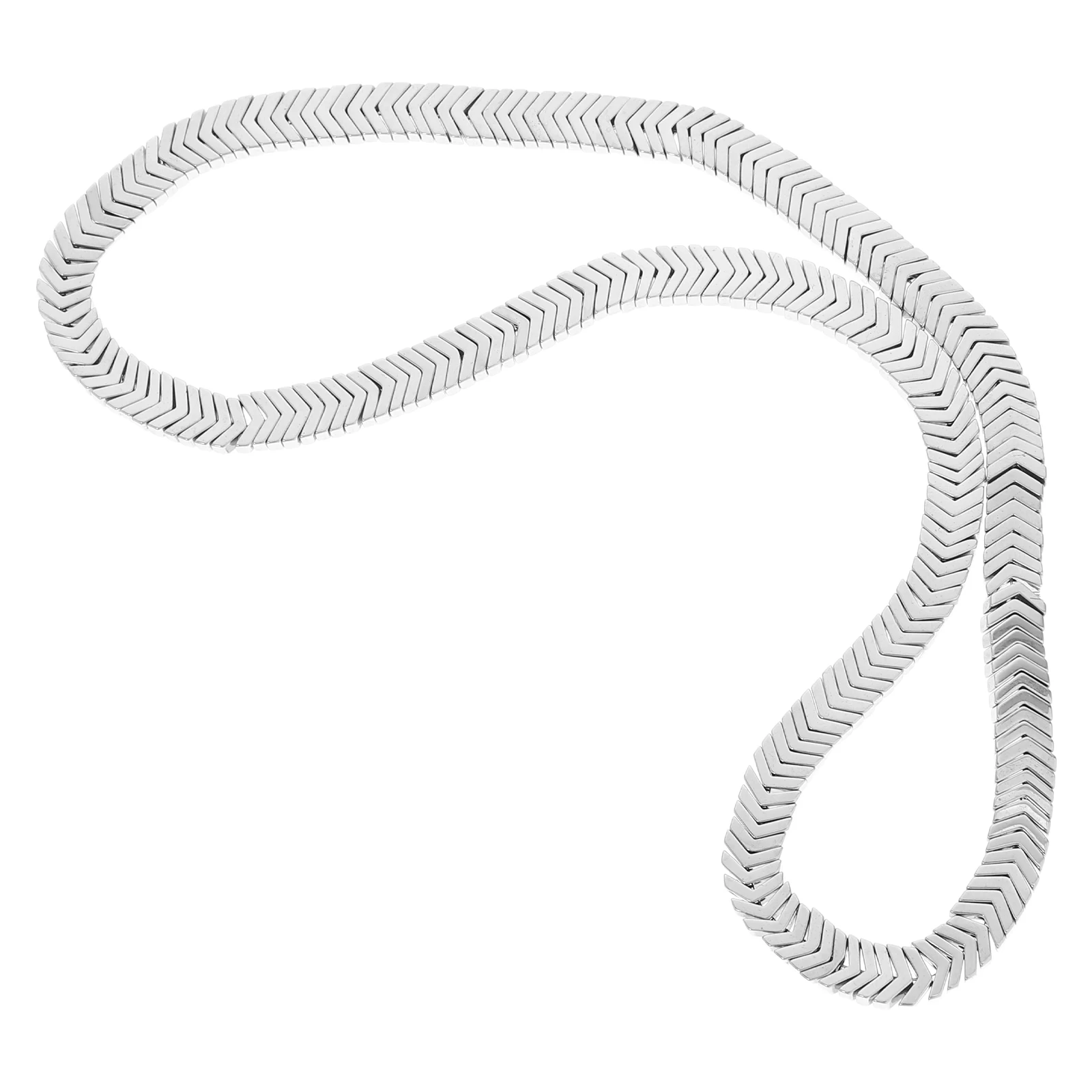 

160 pcs Plating Arrow Beads Hematite Stone Charms V-Shape Diy Jewelry Making Accessories Decorative Beads For Bracelet Necklace