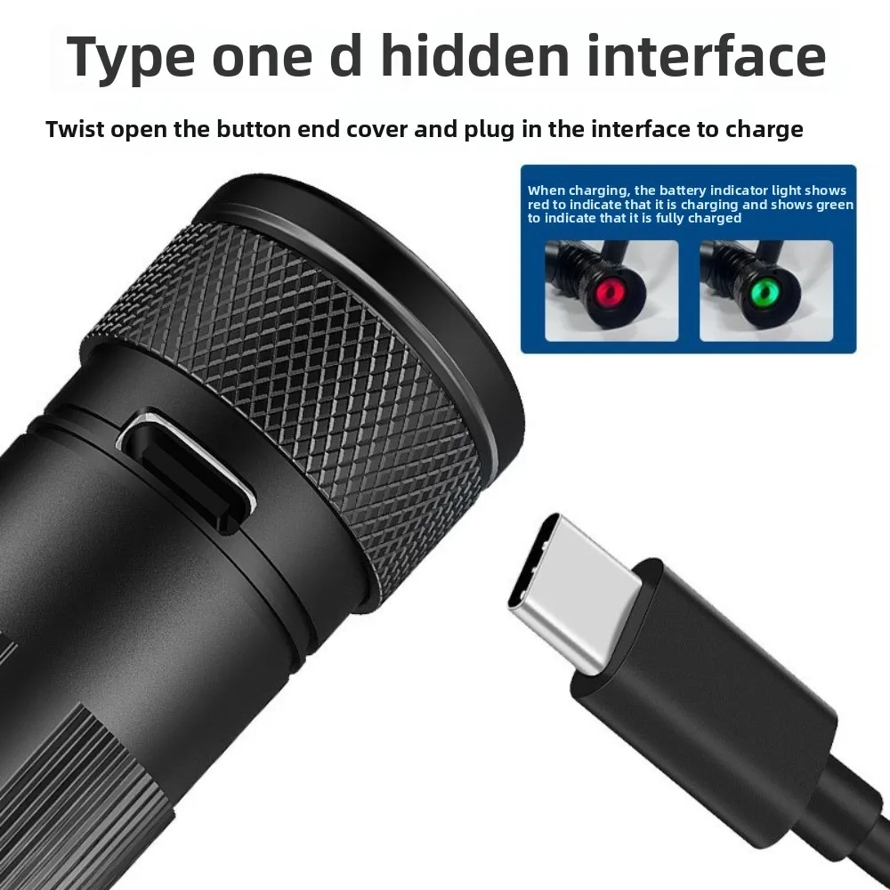 

Ультра яркая вращающаяся зум-фара, водонепроницаемая мини-мощная фара, перезаряжаемая сильная светодиодная налобная фара для рыбалки