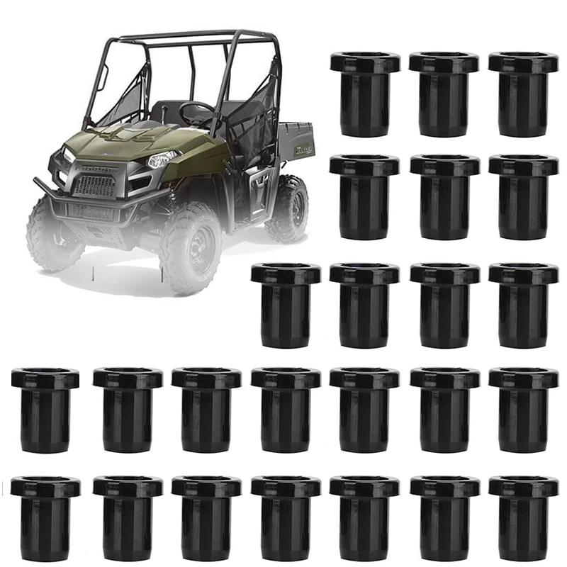 

24Pcs Rear A-Arm Short Bushing Kit For Polaris Ranger 400 500 700 800 900 5439270, 5431846, 5432091