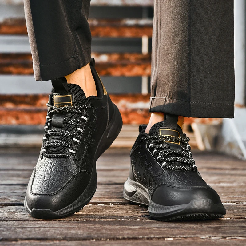 Chef shoes four season new non-slip oil-proof waterproof kitchen work shoes men\'s fashion casual outdoor breathable sports shoes