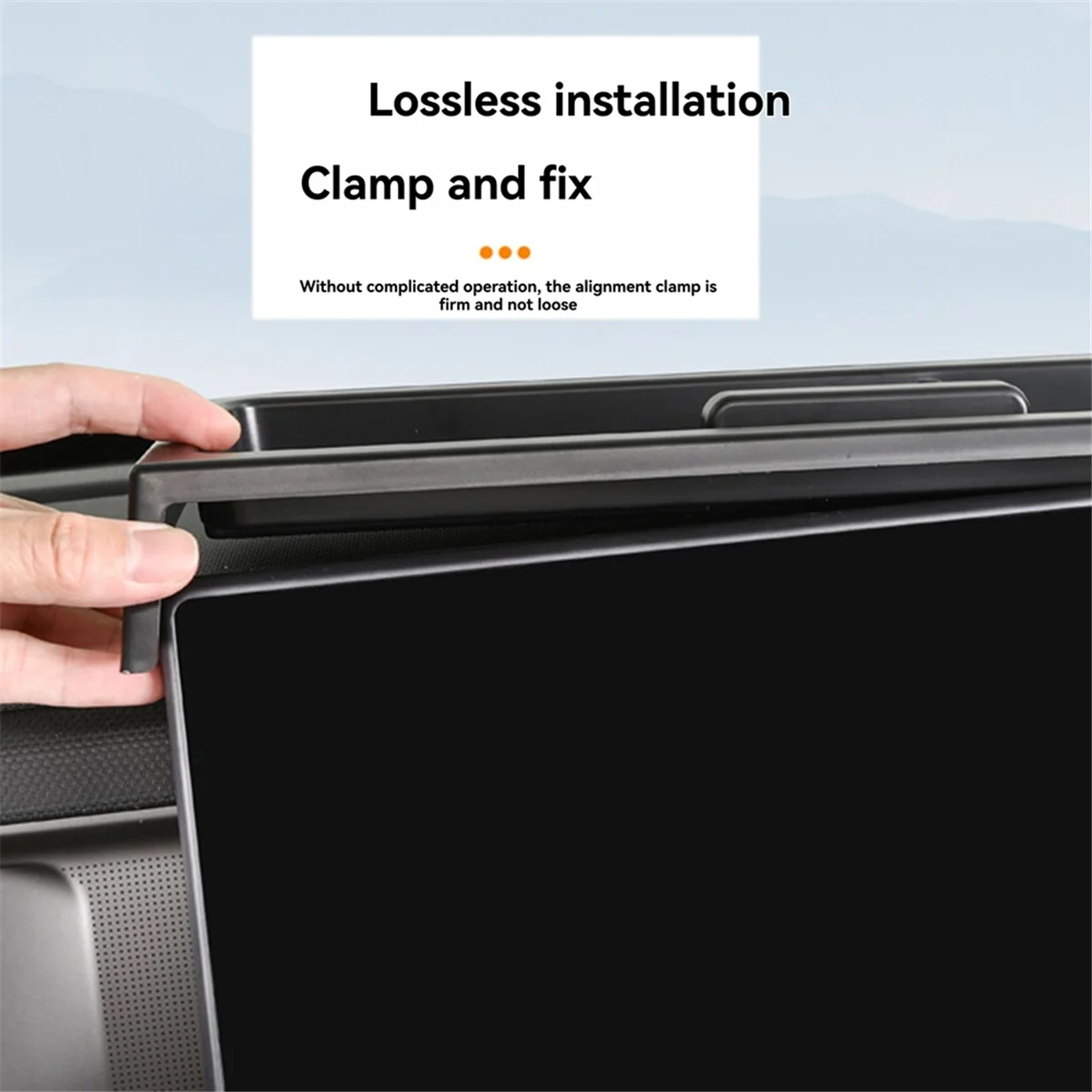 

Car C-Car Central Control Screen Rear Storage Box for Jetour Traveler T2 2023 -2025 Storing