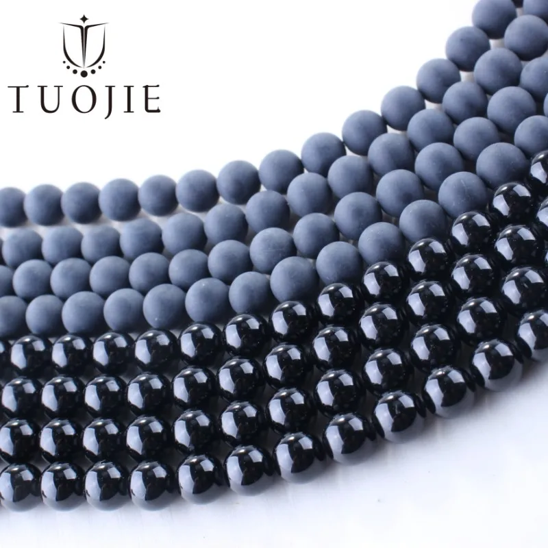 

Wholesale 6/8/10mm Matte Gemstone Beads Round Smooth Cheap Matte Rose Quartz Onyx Stone Beads for Bracelet Making DIY Jewelry