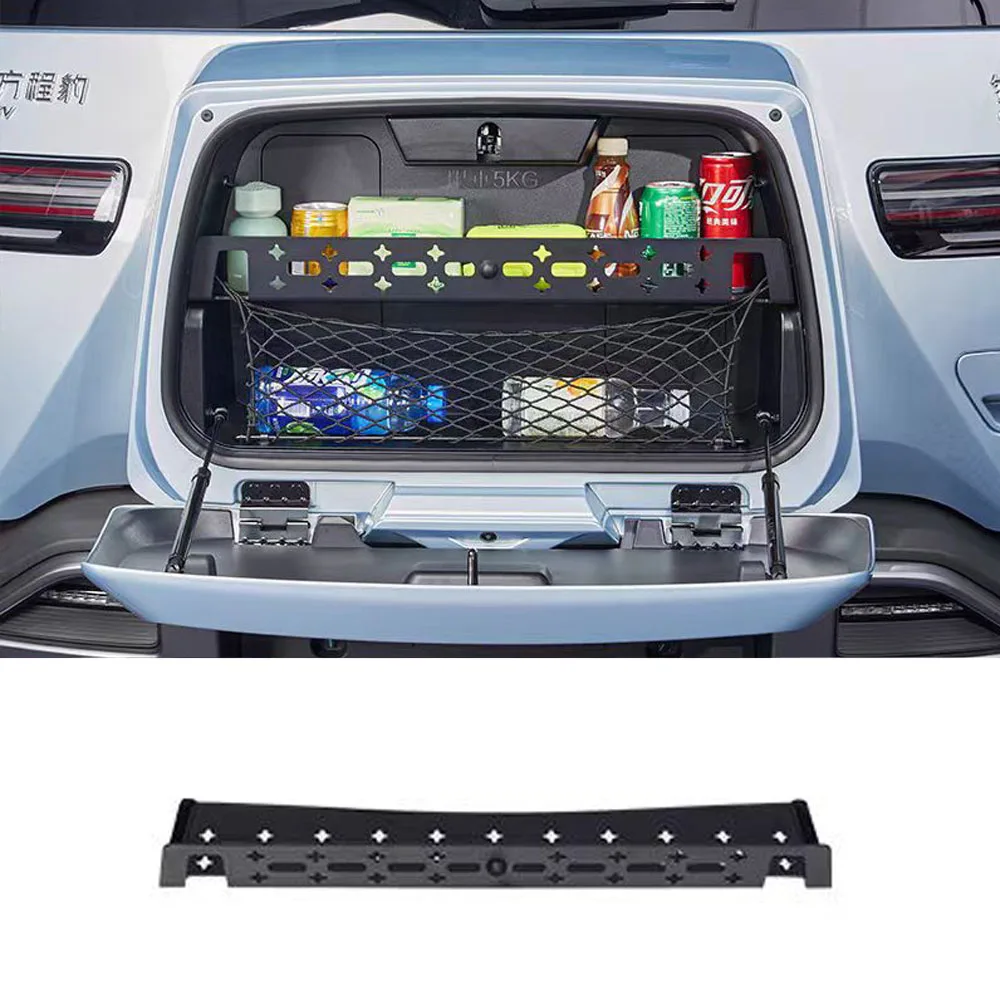 

Tailgate Small Book Bag Storage Rack Trunk Storage Frame Storage Expansion Decoration Accessorie For Equation Leopard Titanium 3