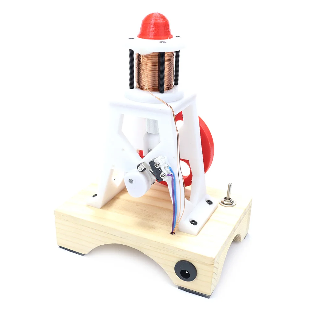 Modèle de moteur électromagnétique, moteur à Piston monocylindre, expérience électromagnétique, modèle de démonstration, produit fini