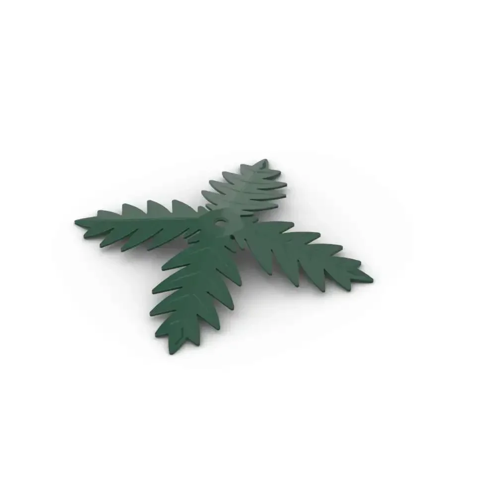 MOC 1PCS Puzzle Particle  30339 Plant Tree Palm Leaf 4  Blocks Kit Forest Garden Decoration DIY Idea Toy Kid Gifts Dropshipping