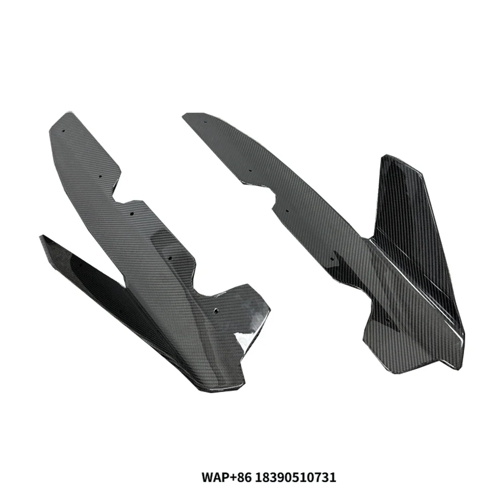 Carbon Fiber R8 Capristo Style Side Extinsion Splitter for R8 V10 Base Coupe 2-door 2016-2024