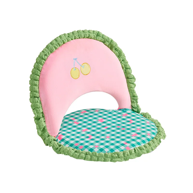 1pcs Lace tatami dopamine lazy sofa bedroom bay window seat cushion single back chair adjustable tatami
