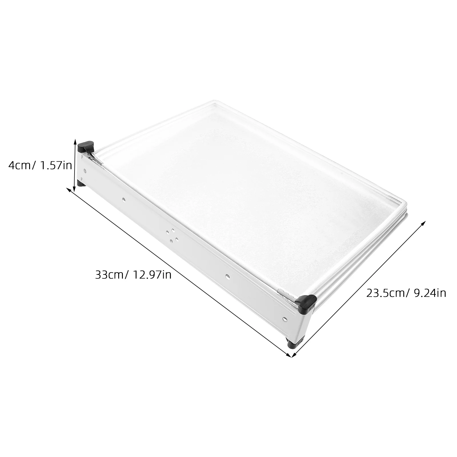 رف عرض المستندات المثبت على الحائط، 5 ألواح شفافة مزدوجة الجوانب، نظام غلاف المكتب، مجلد ملفات معلق، منظم مرجعي للحائط