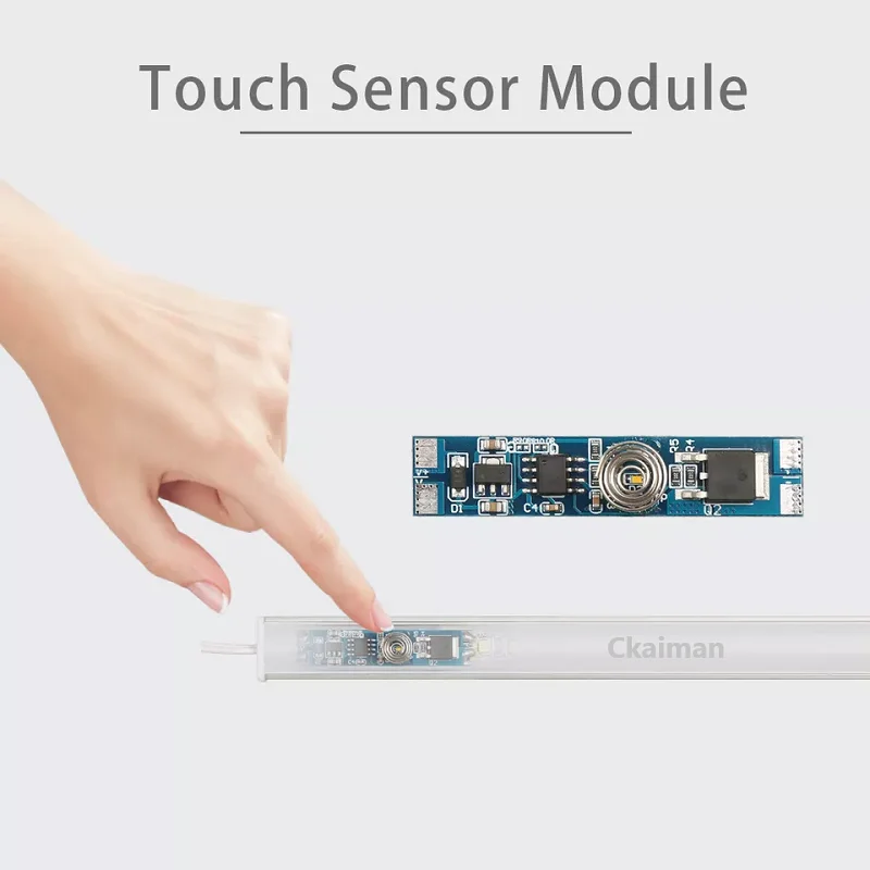 12V 24V 8A Smart LED Dimmer Controller Touch Sensor Switch Module for LED Strip Touch Switch