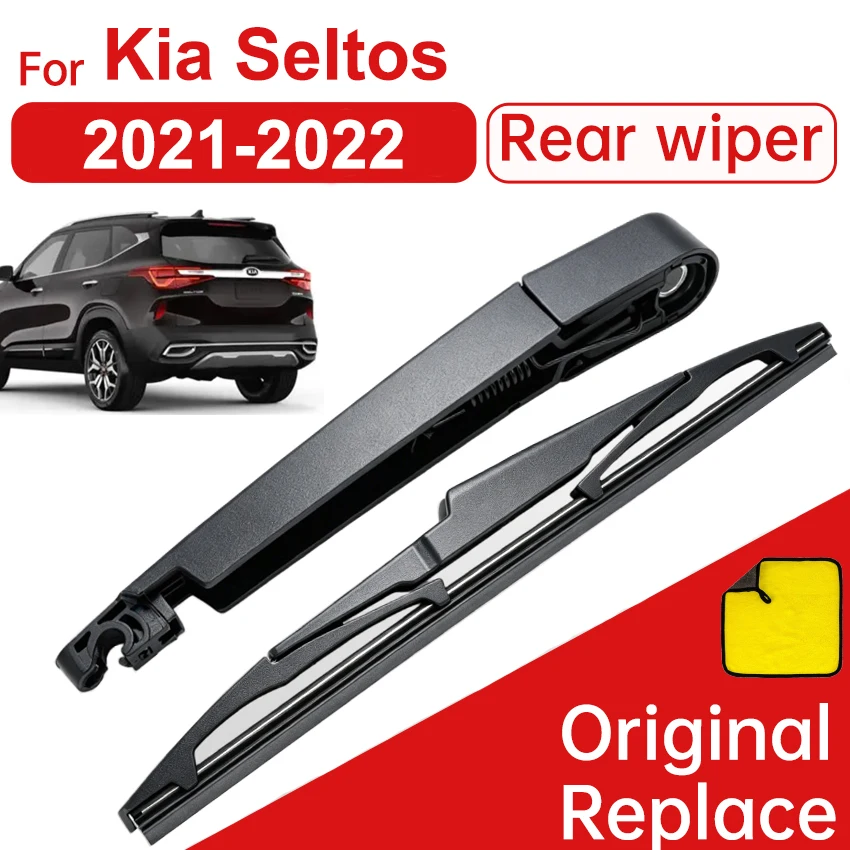

11" Rear Wiper Blade & Arm Set Kit For KIA Seltos 2021 2020 2021 2022 98811 G3000 Windshield Windscreen Clean Rear Window Wiper