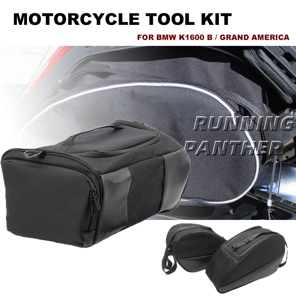 

NEW For BMW K1600GA K1600B K 1600 B Suitcases Inner Bag Toolkit Side Case Pannier Saddle Bag K1600 Grand America