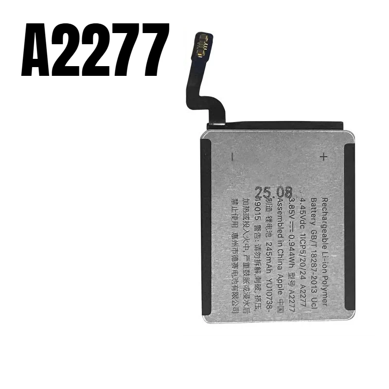 High Quality A2181 Battery for Apple Watch Series 5 44mm Battery A2277 for Apple Watch Series 5 40mm + Free Tools