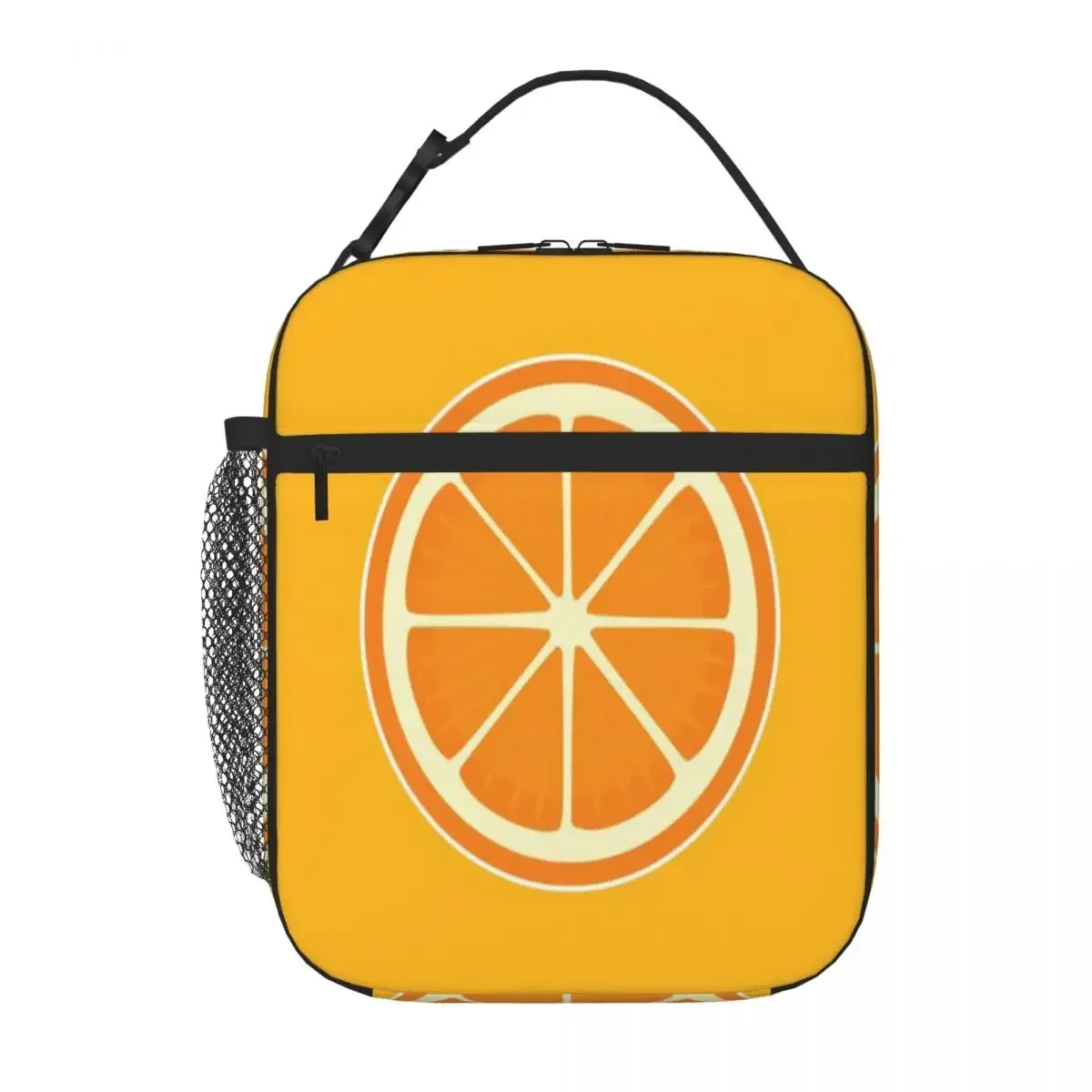 Hot Sale Orange Oversized Food Cooler Bag Outdoor Picnic Lunch Carrier