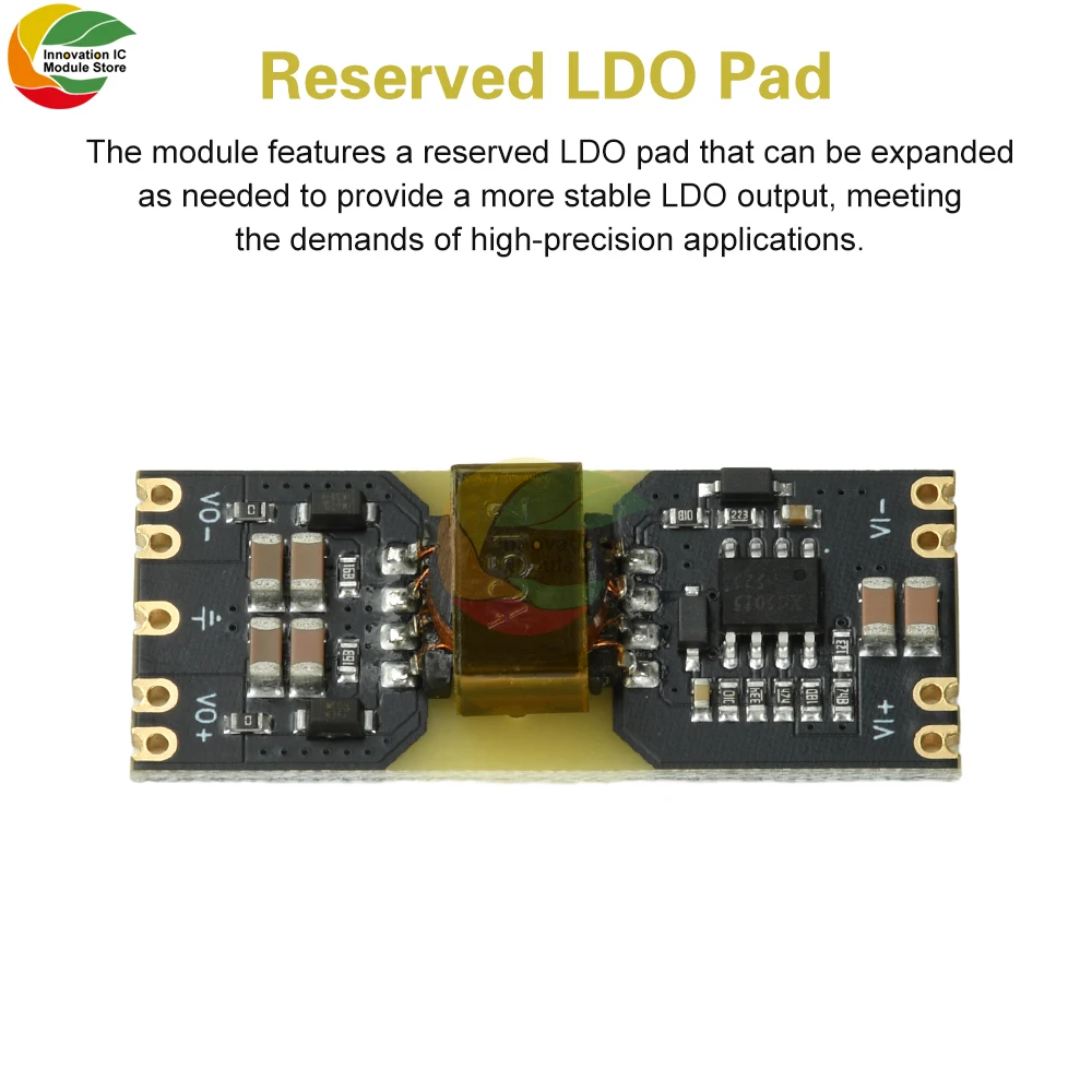 XC5015 DC-DC 9-42 فولت إلى 5/12 فولت الناتج تنحى وحدة معزولة واسعة الجهد وحدة باك الطاقة تموج منخفض وحدة الطاقة