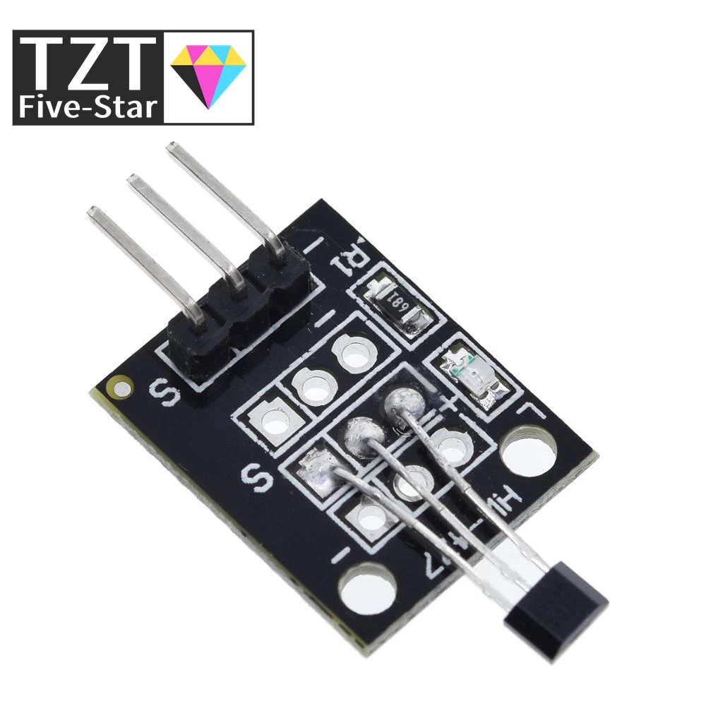 TZT  KY-003 A3144 Standard Hall Magnetic Sensor Module Works with Arduino Boards for Arduino