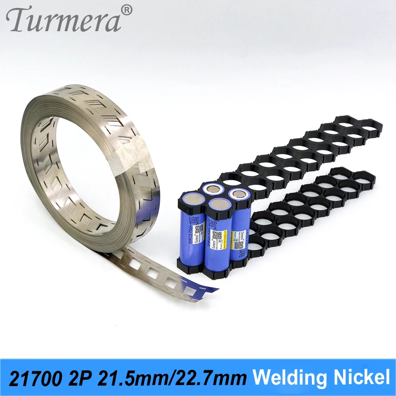 Turmera 0.15ミリメートル10メートル21700バッテリー斜め2 1080p溶接ニッケル穴に穴距離21.5ミリメートル22.7ミリメートル転位ブラケット使用