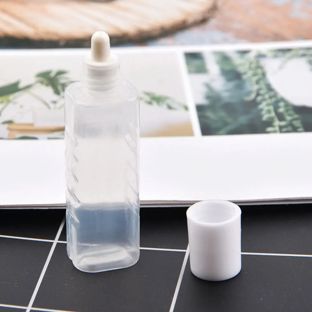 

10pcs Empty Lens Solution Small Plastic Dropper For Travel Portable Liquid Storage Bottle Reusable Squeezable Mini Bottle For