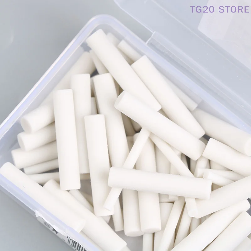1Box Eraser Replacement Core High Quality 2.3mm 5mm Electric Replacement Pencil Refill Rubber Eraser