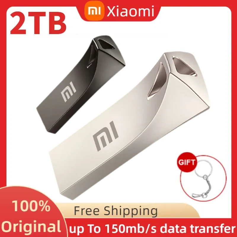 Xiaomi U Disk 2TB USB 3.0 Pen Drive ad alta velocità 512GB Transfer Metal Memory Card SSD Pendrive USB Flash Drive Memoria USB Stick