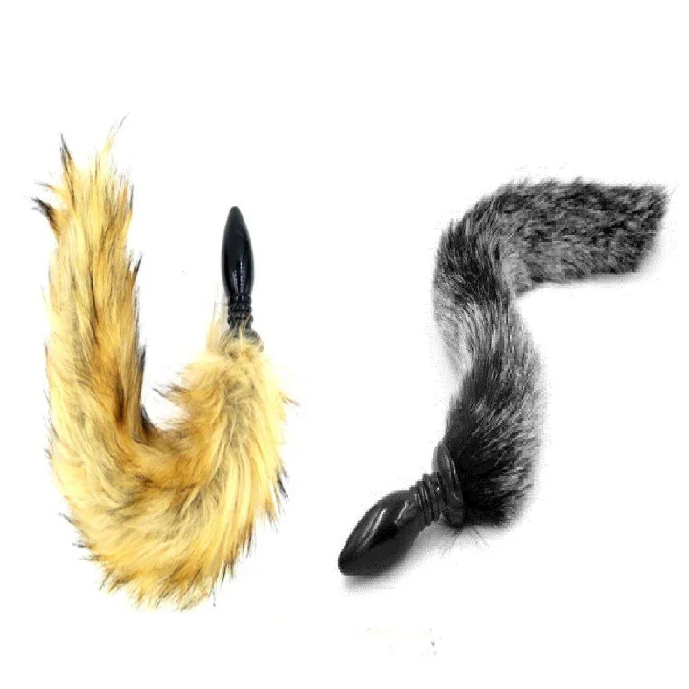 Fox Tail Anal Plug Strap-on Dog Buttplug Couples Flirting Adult Games Anus Sex Toys for Men Women Cosplay Props Erotic Products