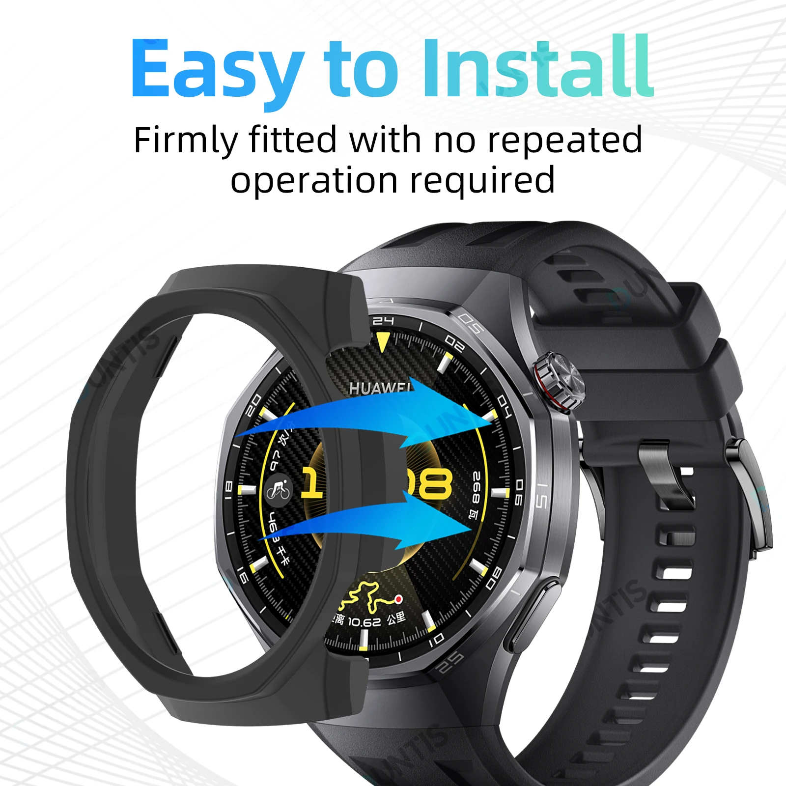 화웨이 워치 GT6 프로 46mm41mm 스마트워치용 하드 PC 케이스 보호 커버 스크래치... - 2