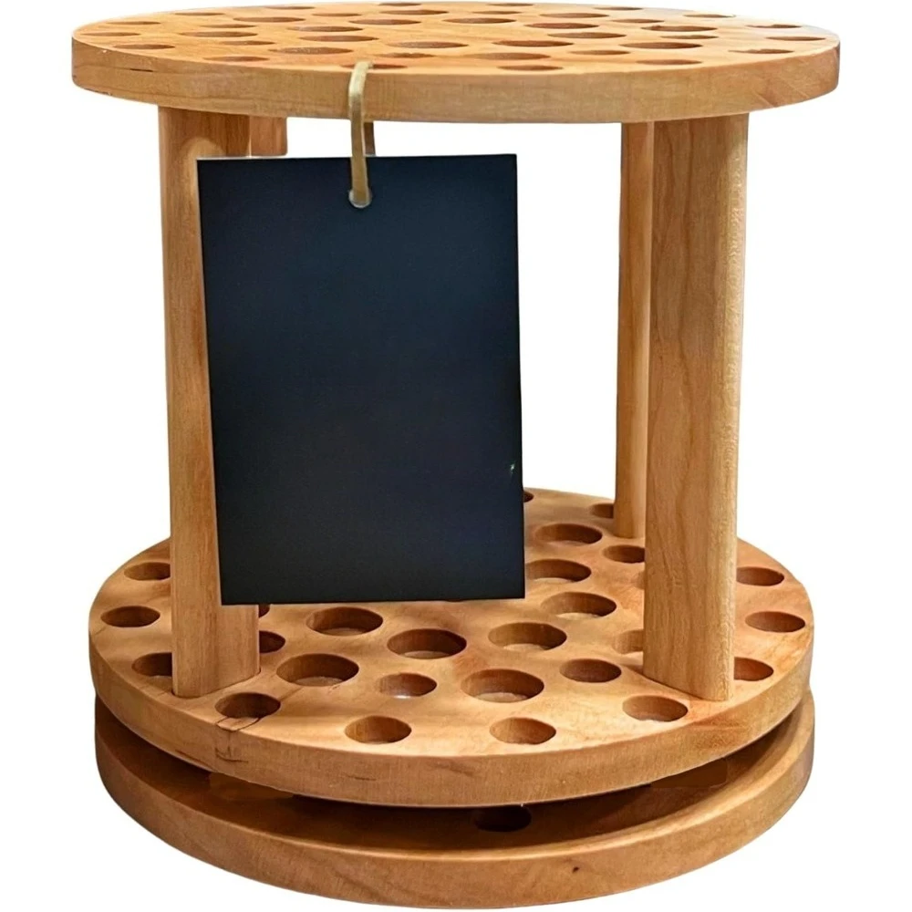 

Поворотный держатель кистей - Держатель кистей ручной работы Поворотный ящик для хранения художественных принадлежностей