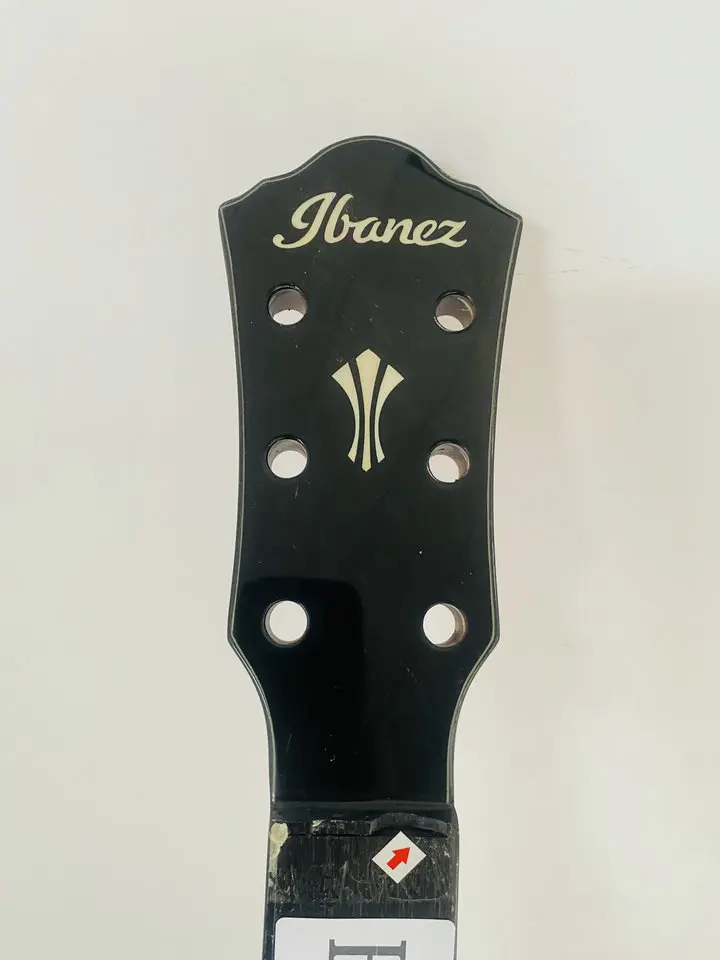 Original and Genuine Ibanez Acoustic Guitar Unfinished Left Hand Rosewood Fingerboard No Frets for DIY Authorised