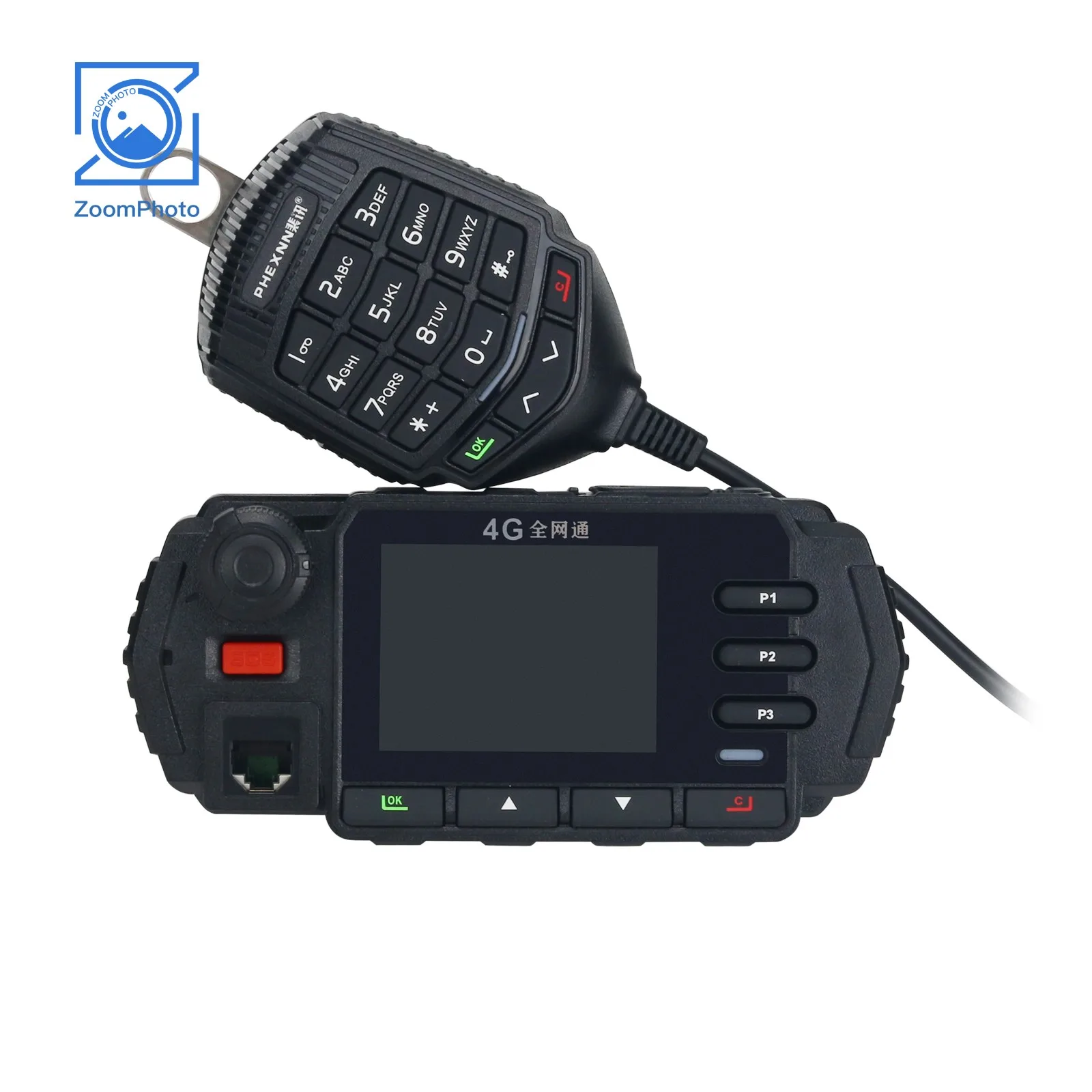 HamGeek A-999 4G Network Radio Walkie Talkie Large Range 5000KM Truck Fleet Mobile Radio Station with 2.8