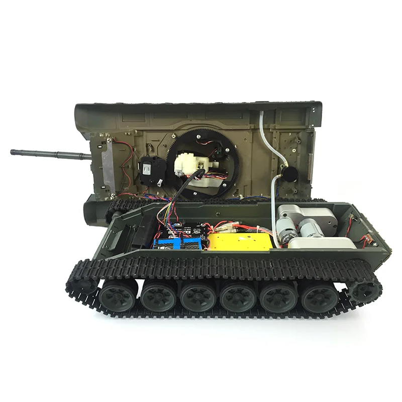 HENG LONG 1/16 3938 T90 TK-7.1 RC Tank Metal Chassis Gearbox BB Infrared 360° Turret Remote Control Model