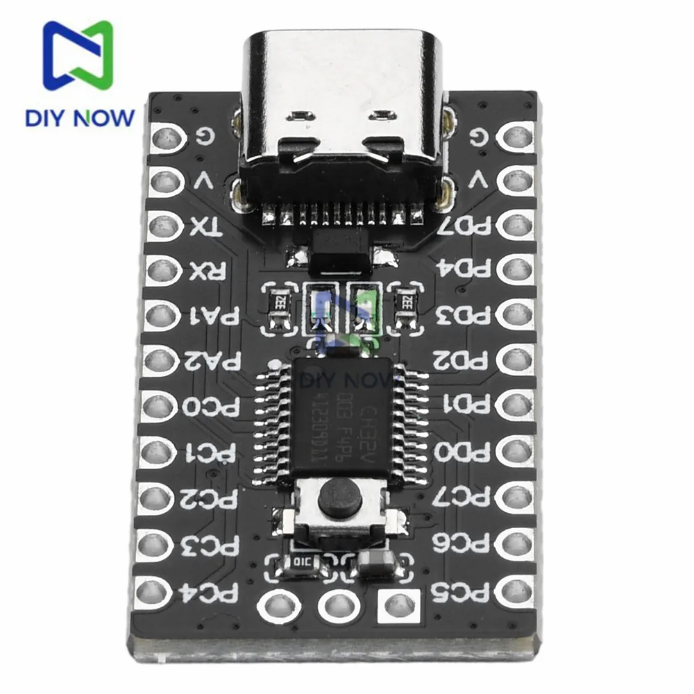 CH32V003F4P6 Core Board Development Board CH32V003 MCU Module RISC-V Processor TYPE-C