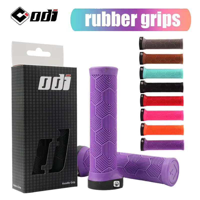 

Odi Rubber Ergonomic bicycle grips 22mm purple brown pink orange black MTB handlebar grips for bmx dirt pit Mountain bike grips