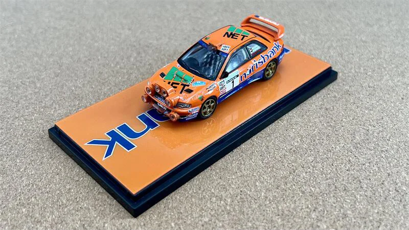 Fine works64 1:64 WRC Rally Champion Limited500 รถโมเดลDiecast