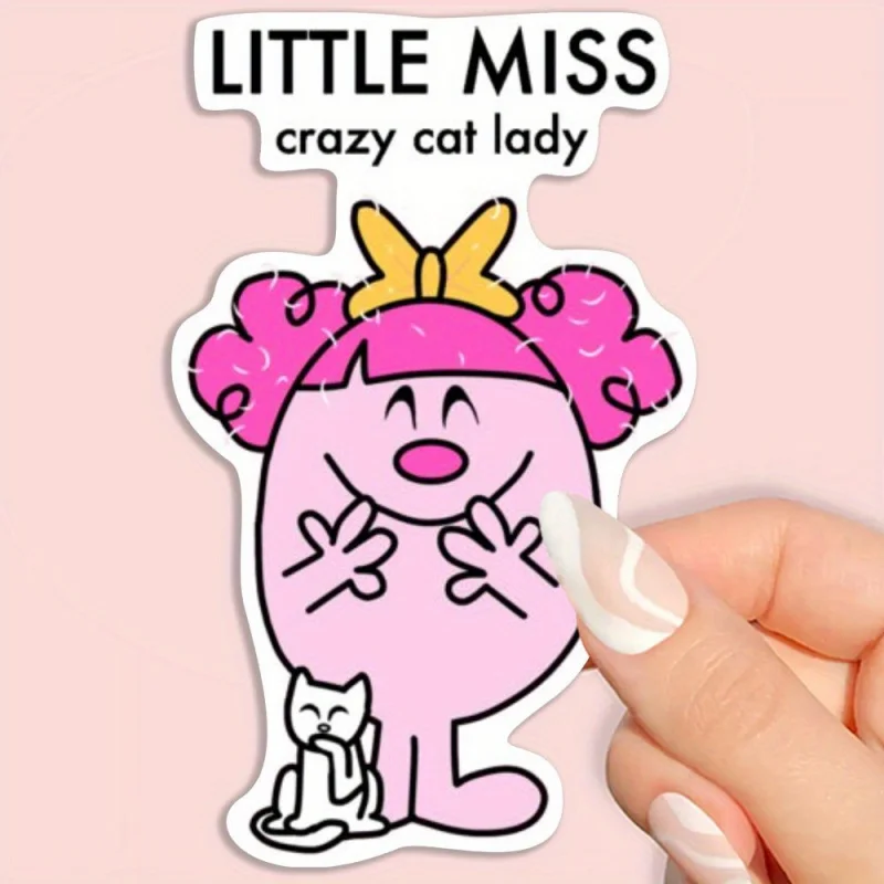 

Наклейка на автомобиль «Маленькая сумасшедшая кошатница» — подходит для ноутбуков, бутылок с водой, защитных шлемов.