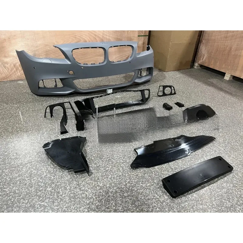 

Hot Sale Car Front Sp Rear Riffuser Grille Side Skirt MT Front Bumper F10 LCI
