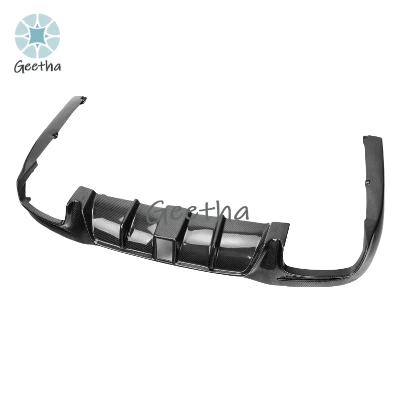 

For B Style Carbon Fiber Rear Diffuser For Mercedes Benz S Class W222 S63 LCI 2017- 2020 Rear Bumper Diffuser