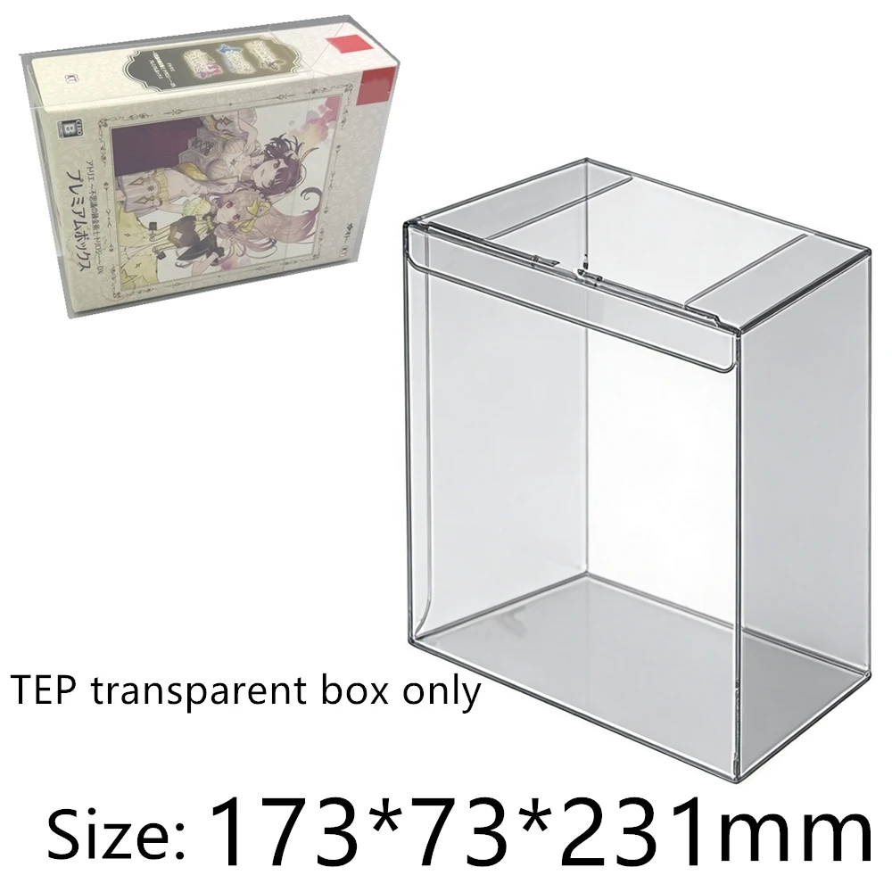 

Transparent Box Protector For Mysterious Trilogy (Atelier Series)/NS Collect Boxes TEP Storage Game Shell Clear Display Case