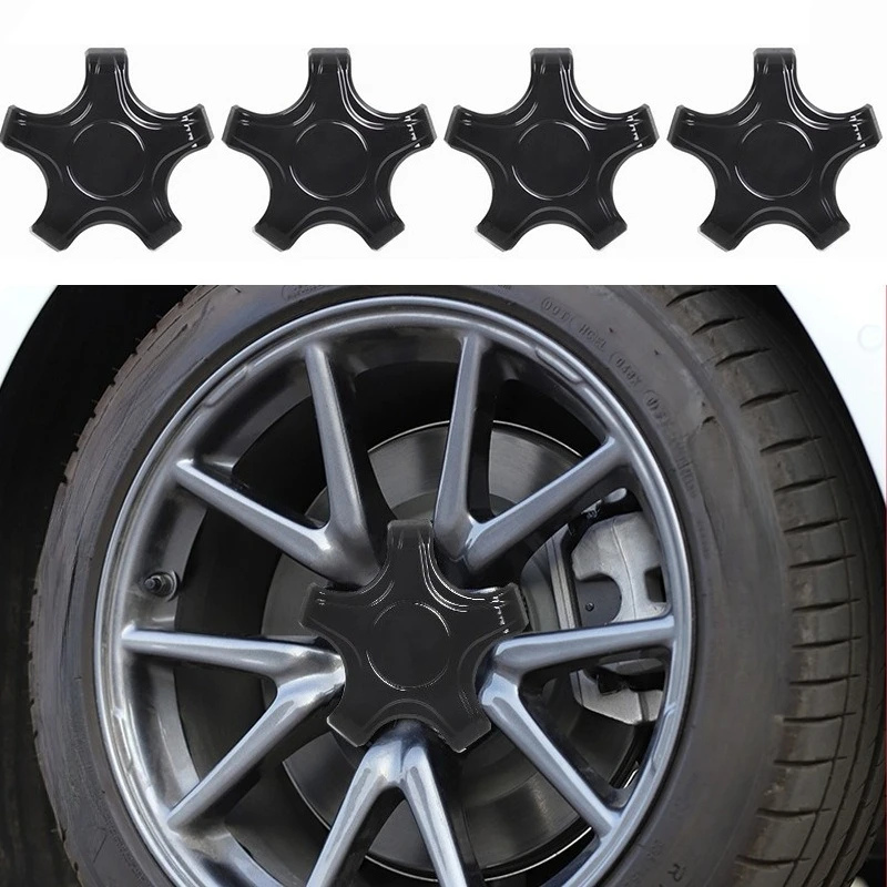 

For 2017-2022 Tesla Model 3 5-Claw Hubcap Wheel Center Cap Protective Cover Fits 18-Inch Wheels Car Modification Accessory Parts