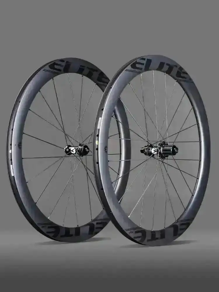 AliExpress NONE ELITEWHEELS  ENT 2.0 Disc Brake Carbon Wheels 700c Carbon Rim Center Lock Road Bike Wheelset UCI Quality Pillar 1423 spoke