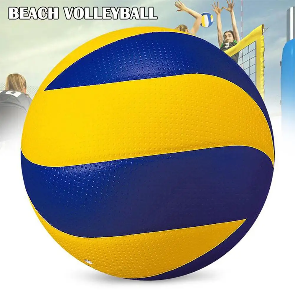 

Professional PU leather Ball Size 5 Volleyball Soft Game Sport Gym Training Indoor Accessories Touch Outdoor L9M1