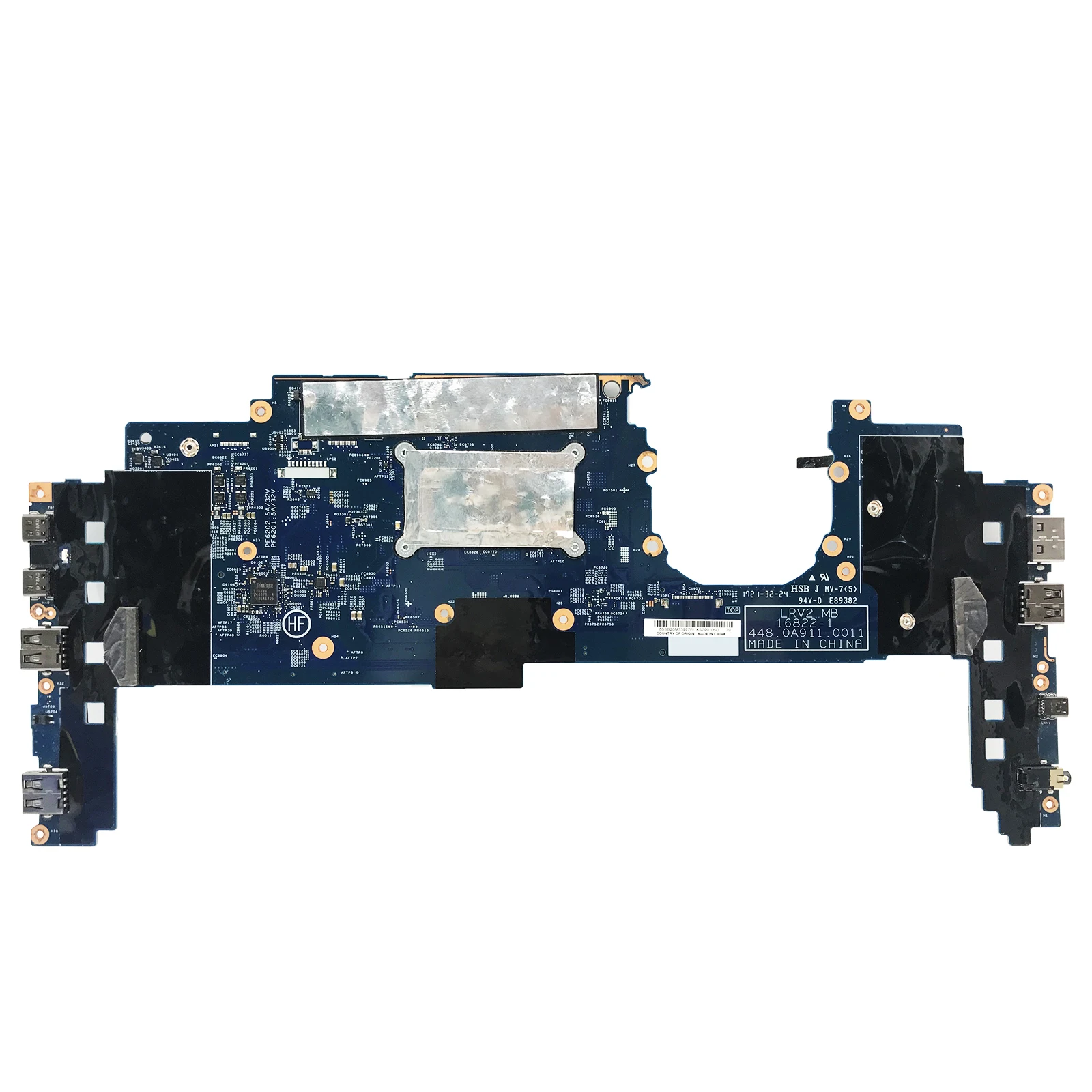 Placa-mãe para lenovo thinkpad x1 ioga, placa-mãe 16822-1, 01yr141, com i5-7200u cpu, 8g de ram, ddr4, testado completo