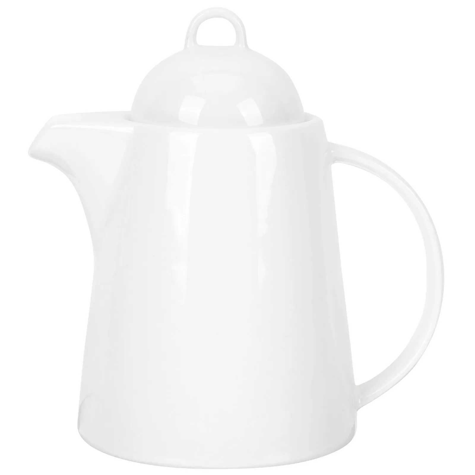 

Daily Use Ceramic Coffee Pot Ergonomic Handle Refrigerator Safe Dishwasher Safe Kitchen Sauce Pot Tea Kettle