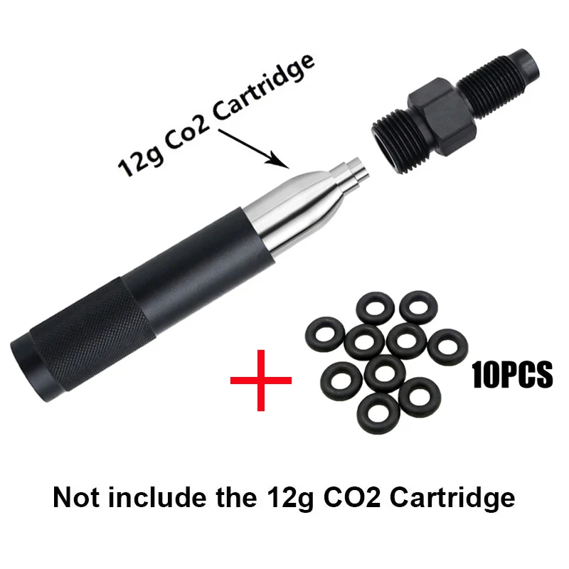 12g CO2 Cartridge Adapter Instead of 88g or 90g CO2 Capsule Bottle for SIG SAUER MPX MCX PCP