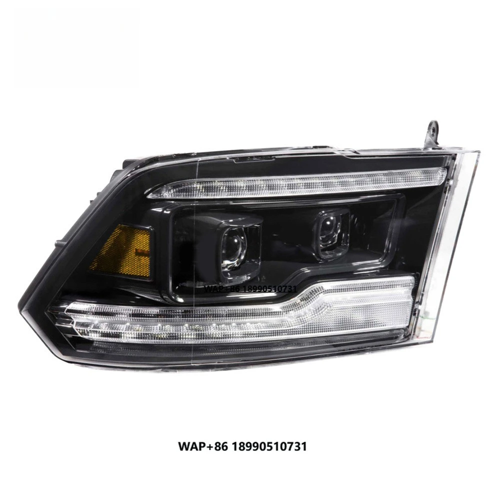 

Автомобильные фары для Dodge RAM 1500 2500 3500 5500 2009-2018, светодиодные фары с автоматической сборкой, линзы Bicofal, ксеноновые лампы, аксессуары, обновление