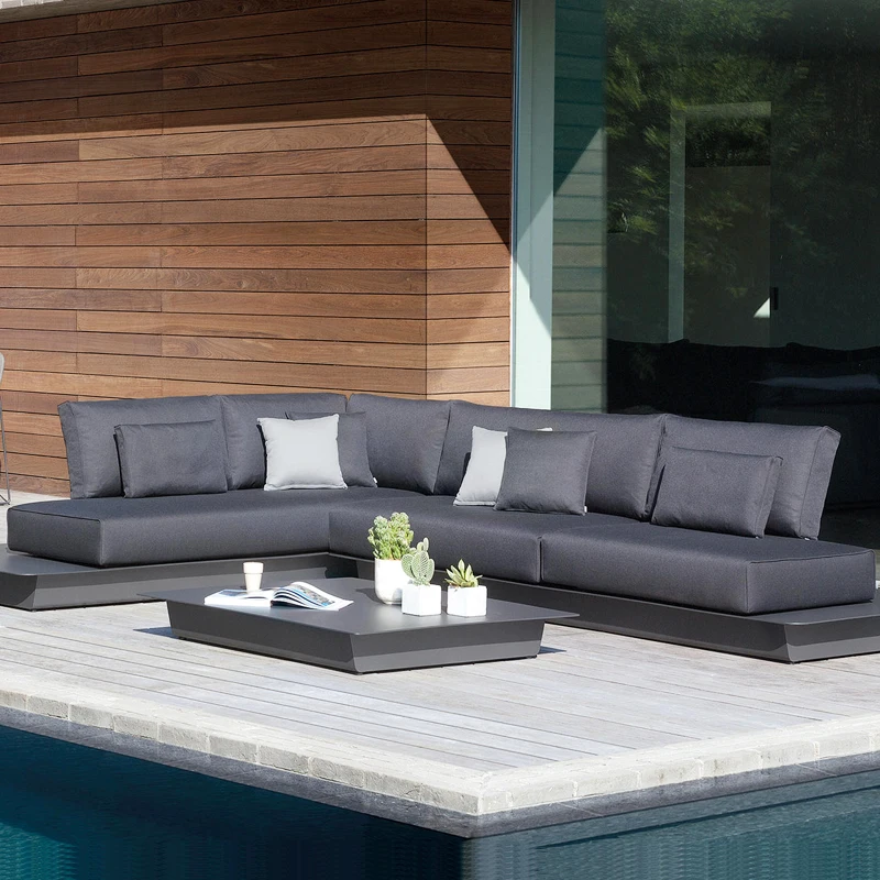 Backrest Outdoor Home Decor Seating Wooden Furniture Foam Cushion Sofa Cushion