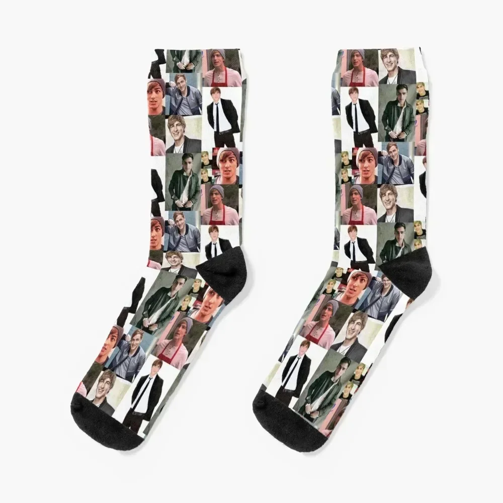 

kendall schmidt Socks anti slip football man anti-slip gift Men Socks Women's