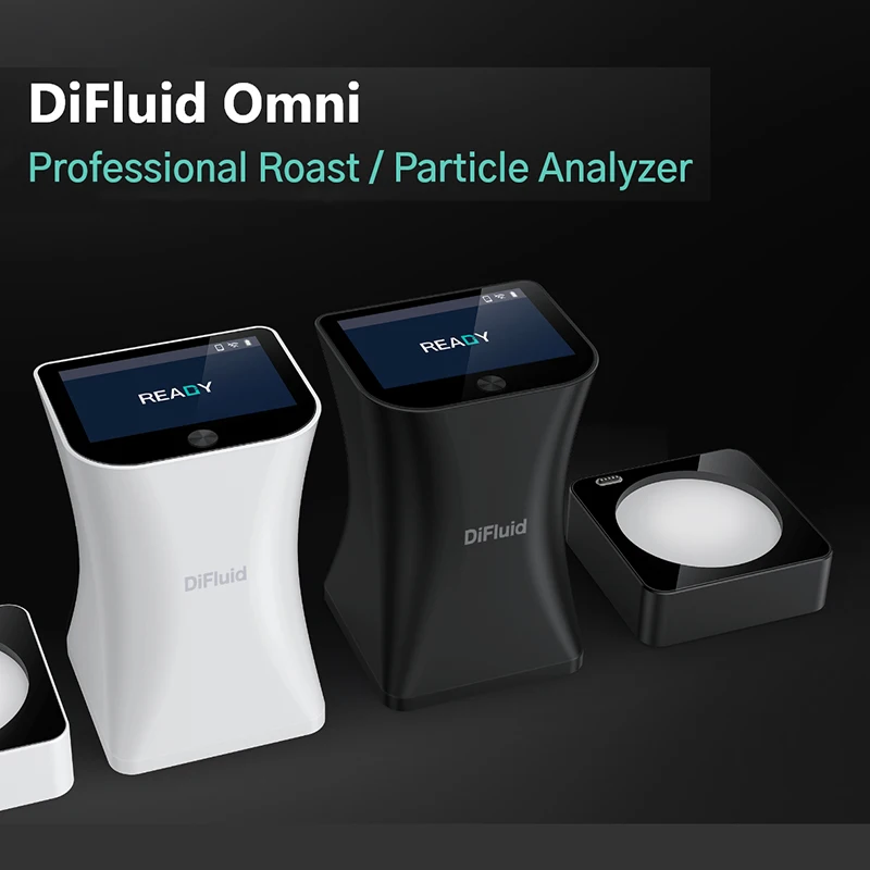 

DiFluid Omni Kitchen Coffee Accessories Use To Italian hand punch Coffee Bean Baking Chromaticity Value Particle Size Analyzer