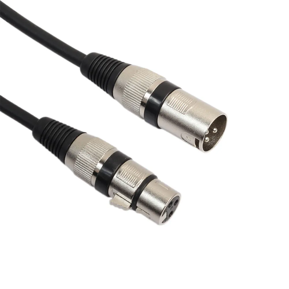 Metal case 6mm double shielded wire mixer microphone Canon male to female three core XLR balancing wire